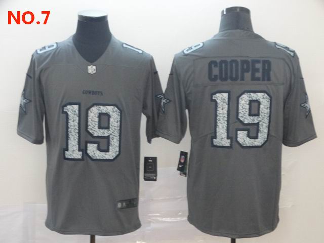 Men's Dallas Cowboys #19 Amari Cooper Jerseys NO.7;